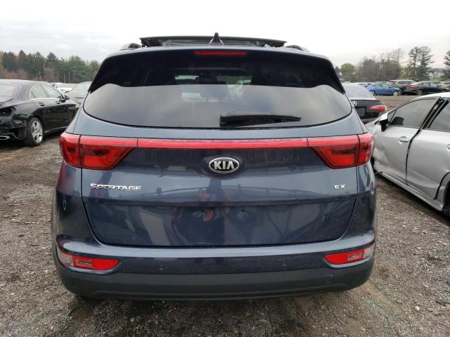  KIA SPORTAGE 2018 Синий