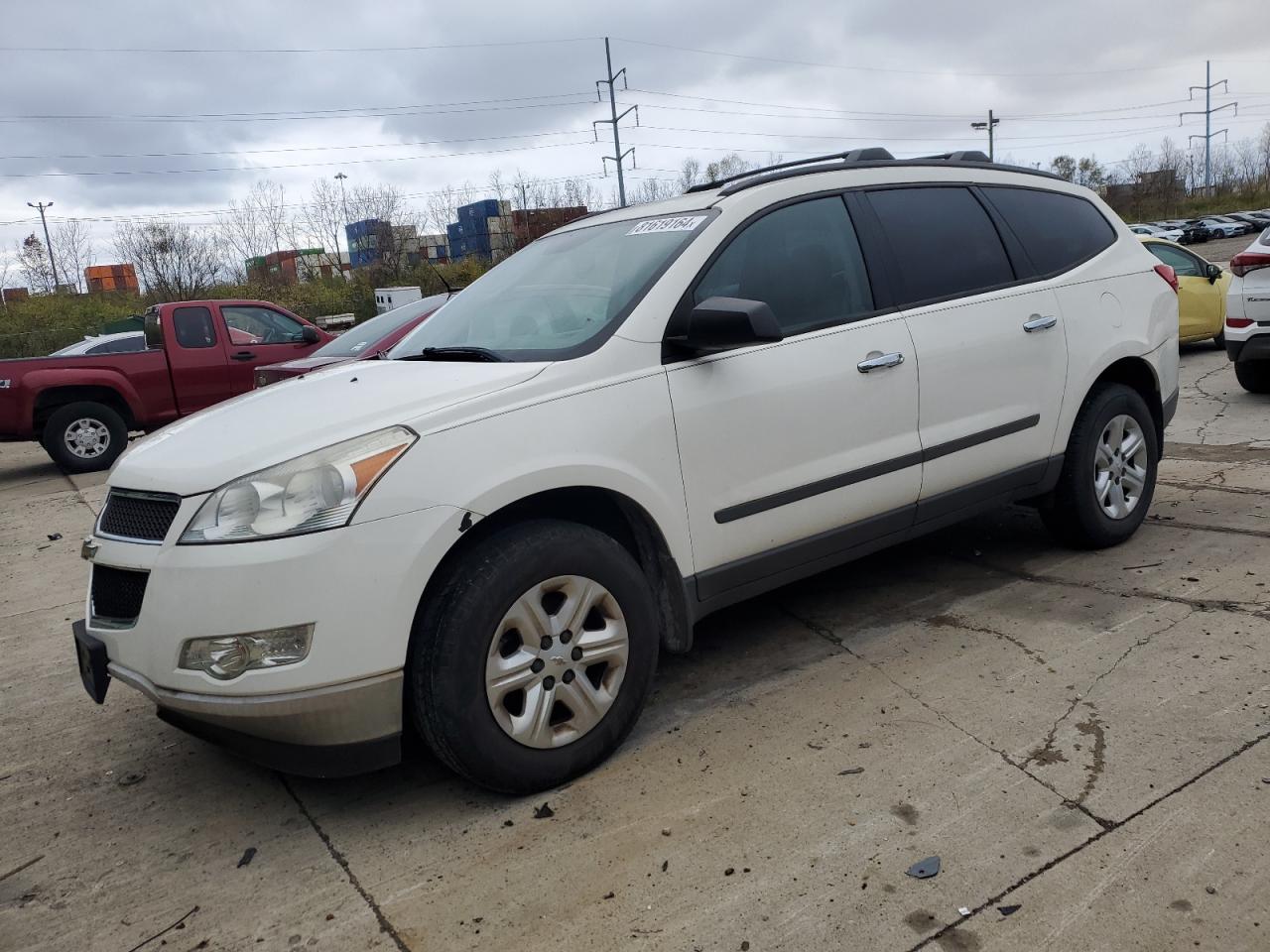 2012 Chevrolet Traverse Ls VIN: 1GNKRFED3CJ418796 Lot: 81619164