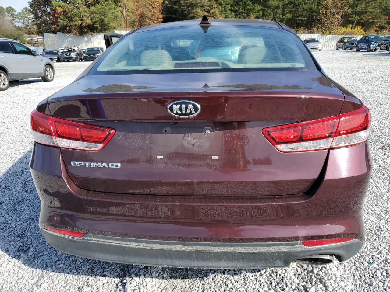 VIN 5XXGT4L37GG028664 2016 KIA OPTIMA no.6