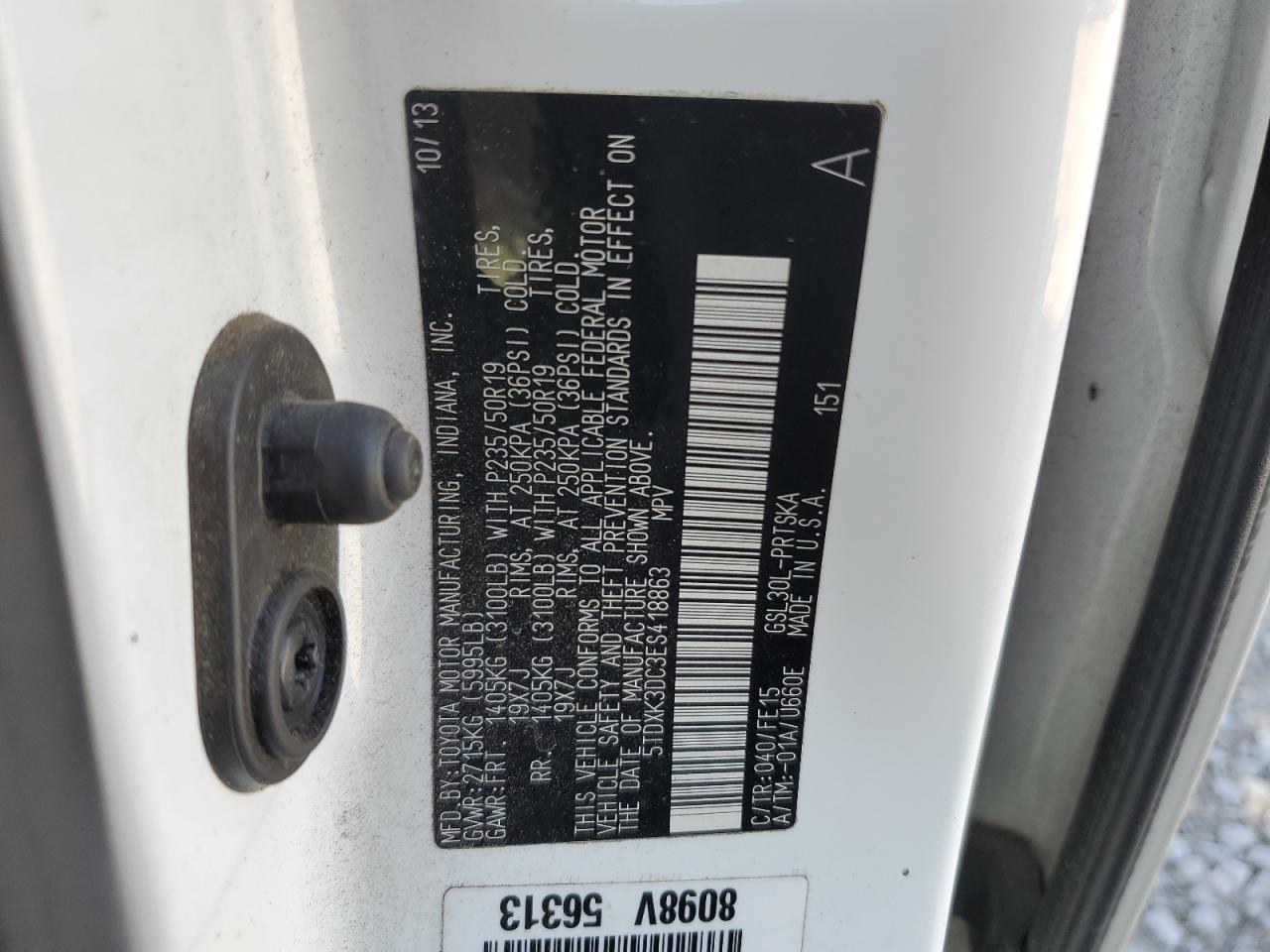 2014 Toyota Sienna - Image 16