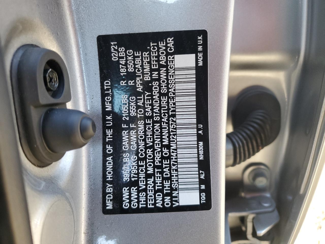 2021 Honda Civic - Image 12