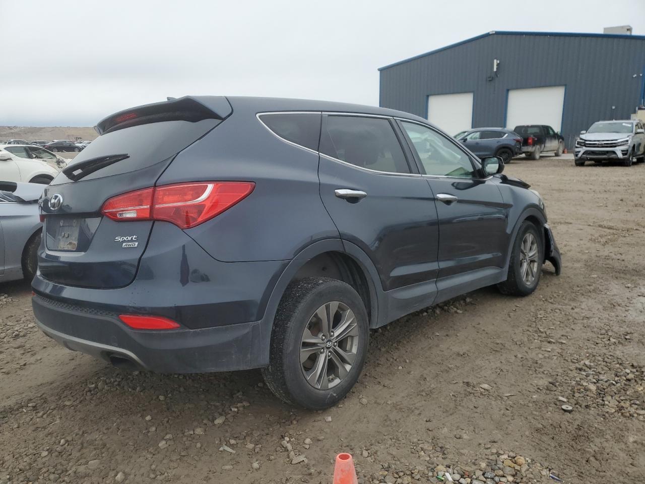 VIN 5XYZTDLB8EG153181 2014 HYUNDAI SANTA FE no.3