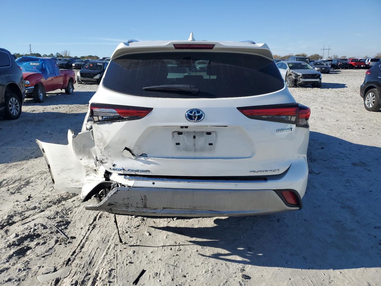 2021 Toyota Highlander Hybrid Platinum VIN: 5TDFARAH1MS008059 Lot: 79996074