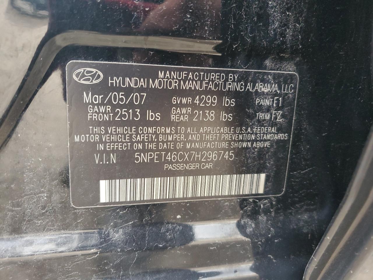 2007 Hyundai Sonata - Image 12