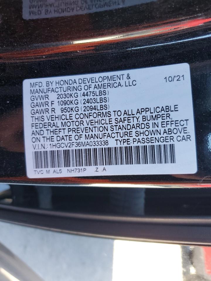 2021 Honda Accord - Image 14