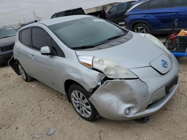  NISSAN LEAF 2016 Silver