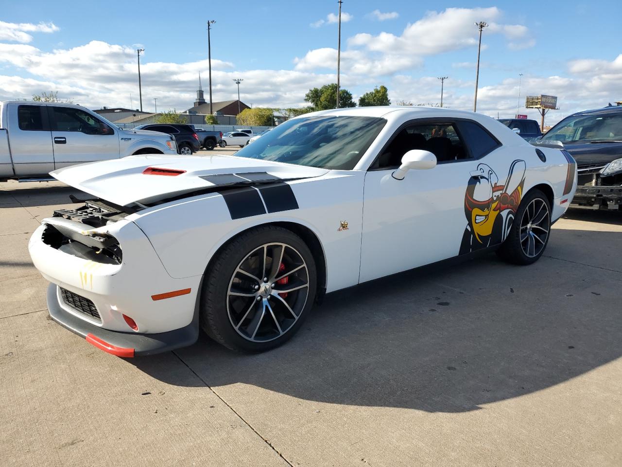 VIN 2C3CDZFJ3JH305788 2018 DODGE CHALLENGER no.1