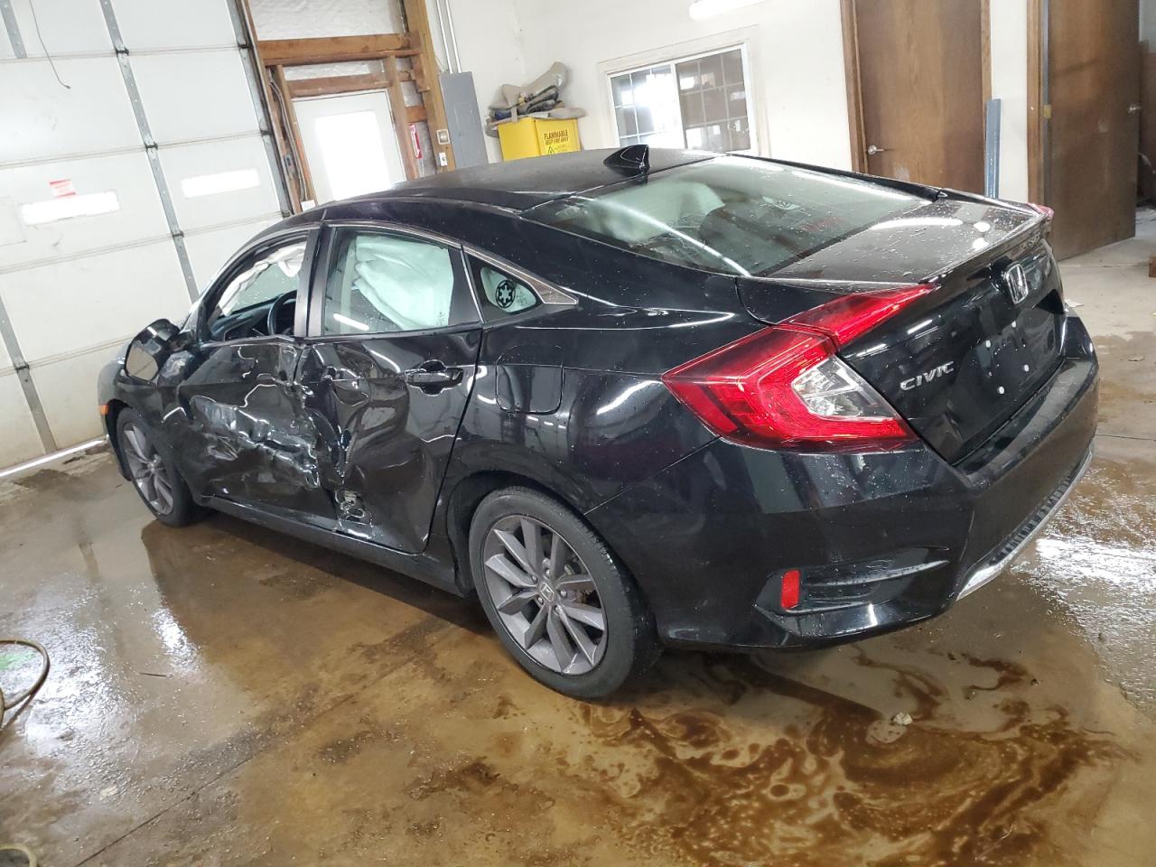 2020 Honda Civic Ex black null gas 19XFC1F35LE002198 photo #3