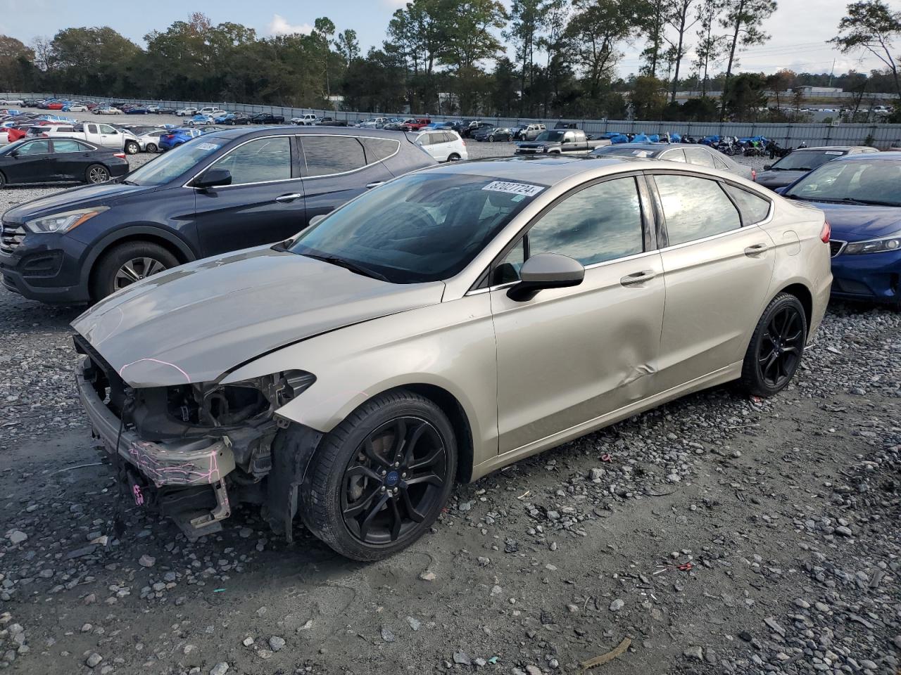 VIN 3FA6P0HD7KR246646 2019 FORD FUSION no.1