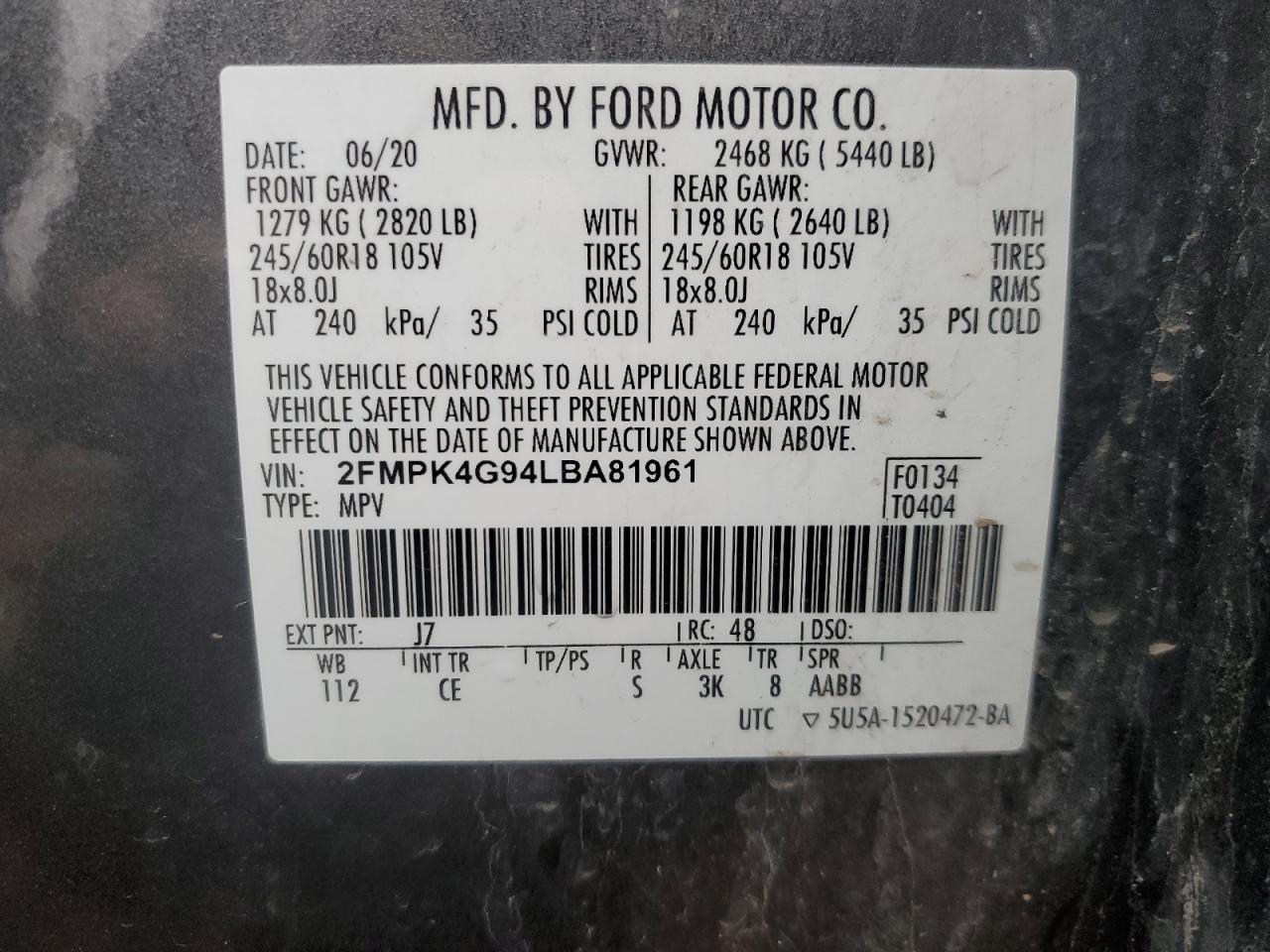 2020 Ford Edge - Image 14