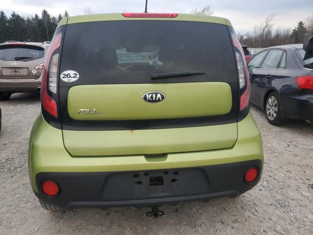  KIA SOUL 2018 Зеленый