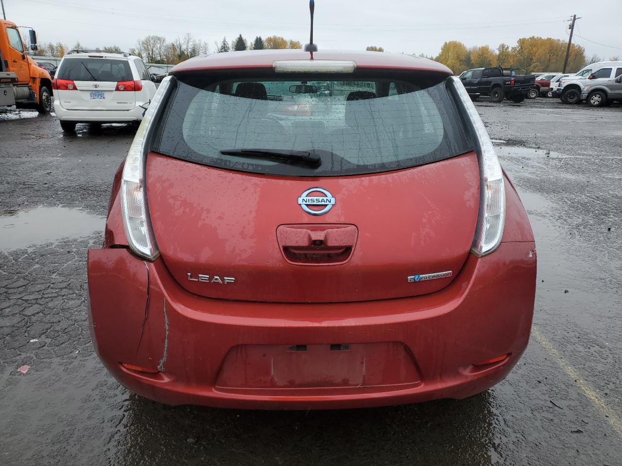 2014 Nissan Leaf S VIN: 1N4AZ0CP5EC338573 Lot: 81244064