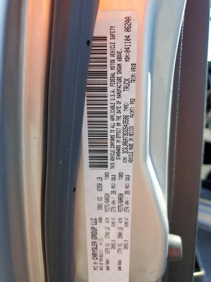 VIN 3C6JR6AT9DG543586 2013 RAM 1500 no.13