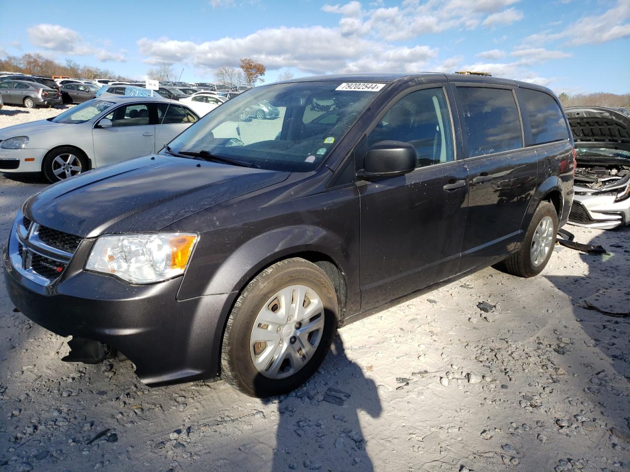 VIN 2C4RDGBG4KR790636 2019 DODGE CARAVAN no.1