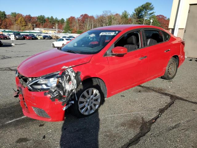  NISSAN SENTRA 2017 Red