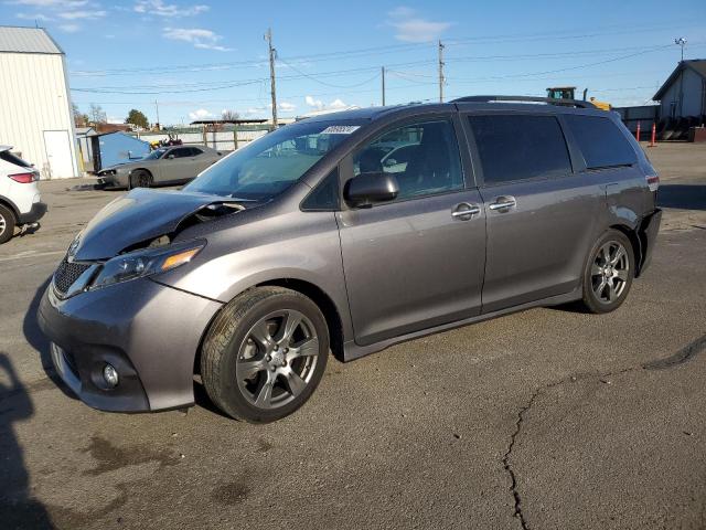  TOYOTA SIENNA 2017 Угольный