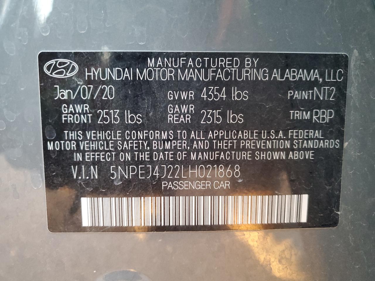 2020 Hyundai Sonata - Image 13