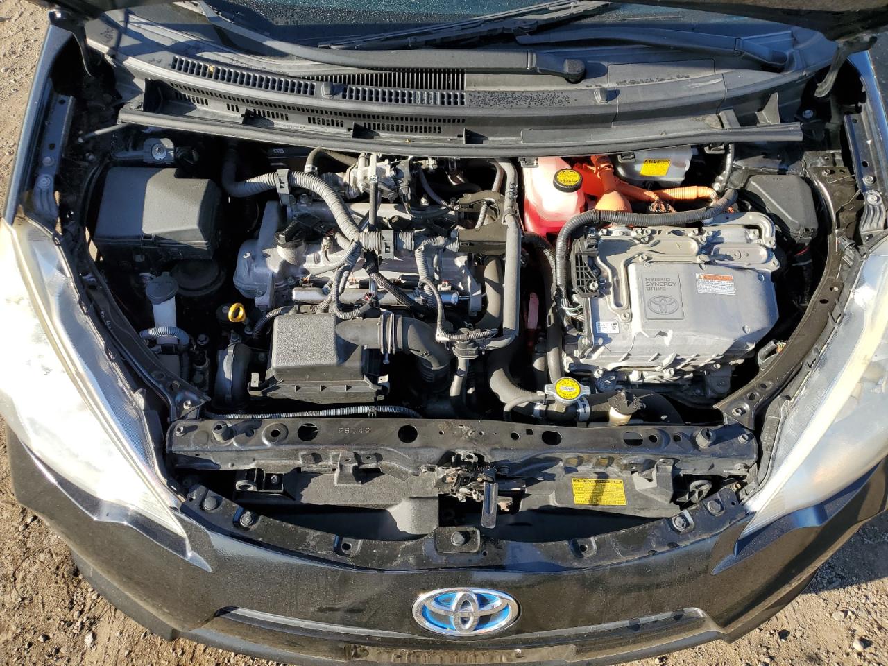 2012 Toyota Prius C VIN: JTDKDTB36C1527769 Lot: 81192664