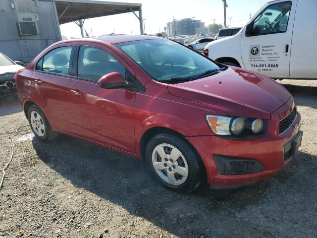  CHEVROLET SONIC 2013 Красный