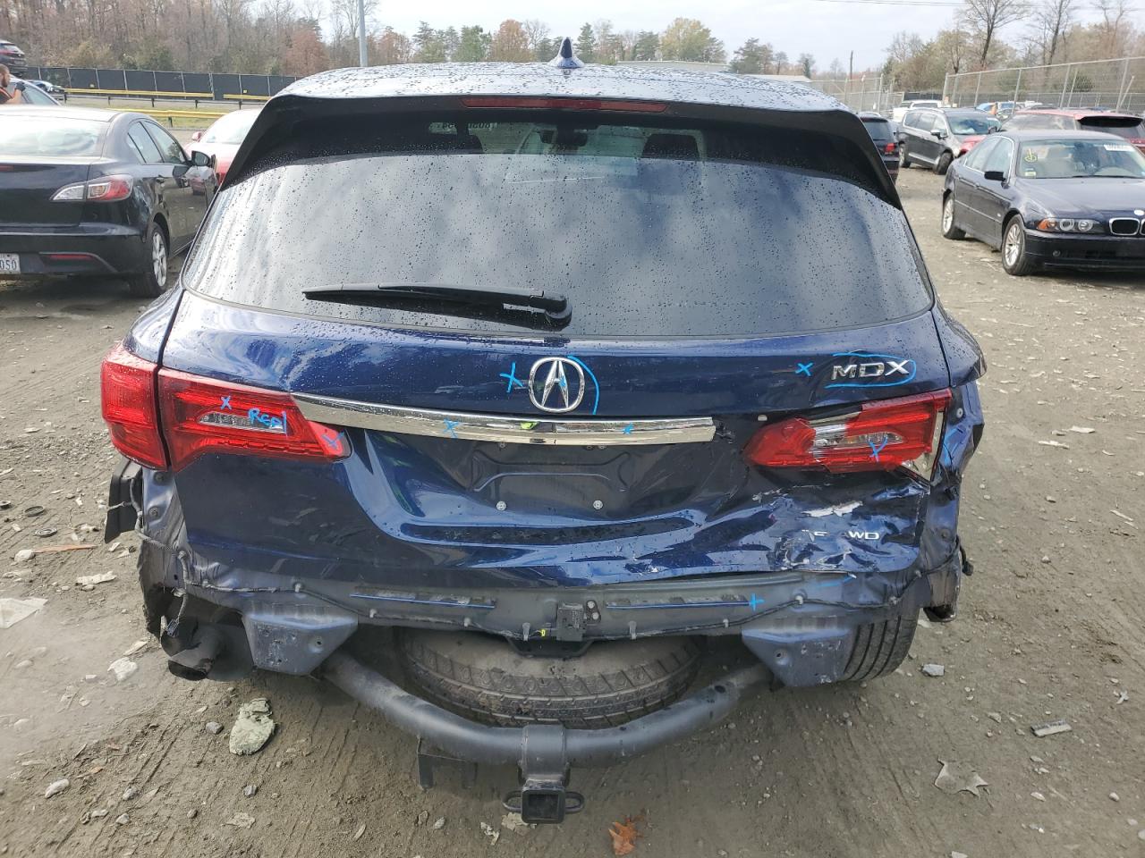 2018 Acura Mdx Technology VIN: 5J8YD4H55JL024293 Lot: 80503954