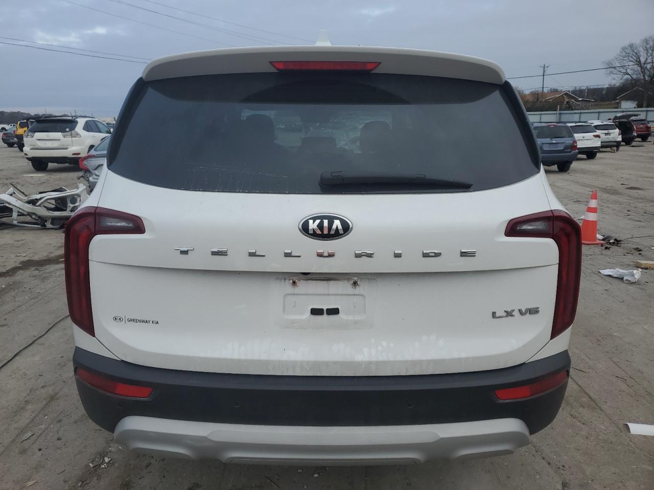 2021 Kia Telluride Lx VIN: 5XYP24HC0MG107631 Lot: 82719894