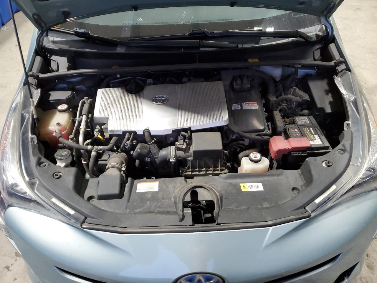 VIN JTDKBRFU9H3025300 2017 TOYOTA PRIUS no.11