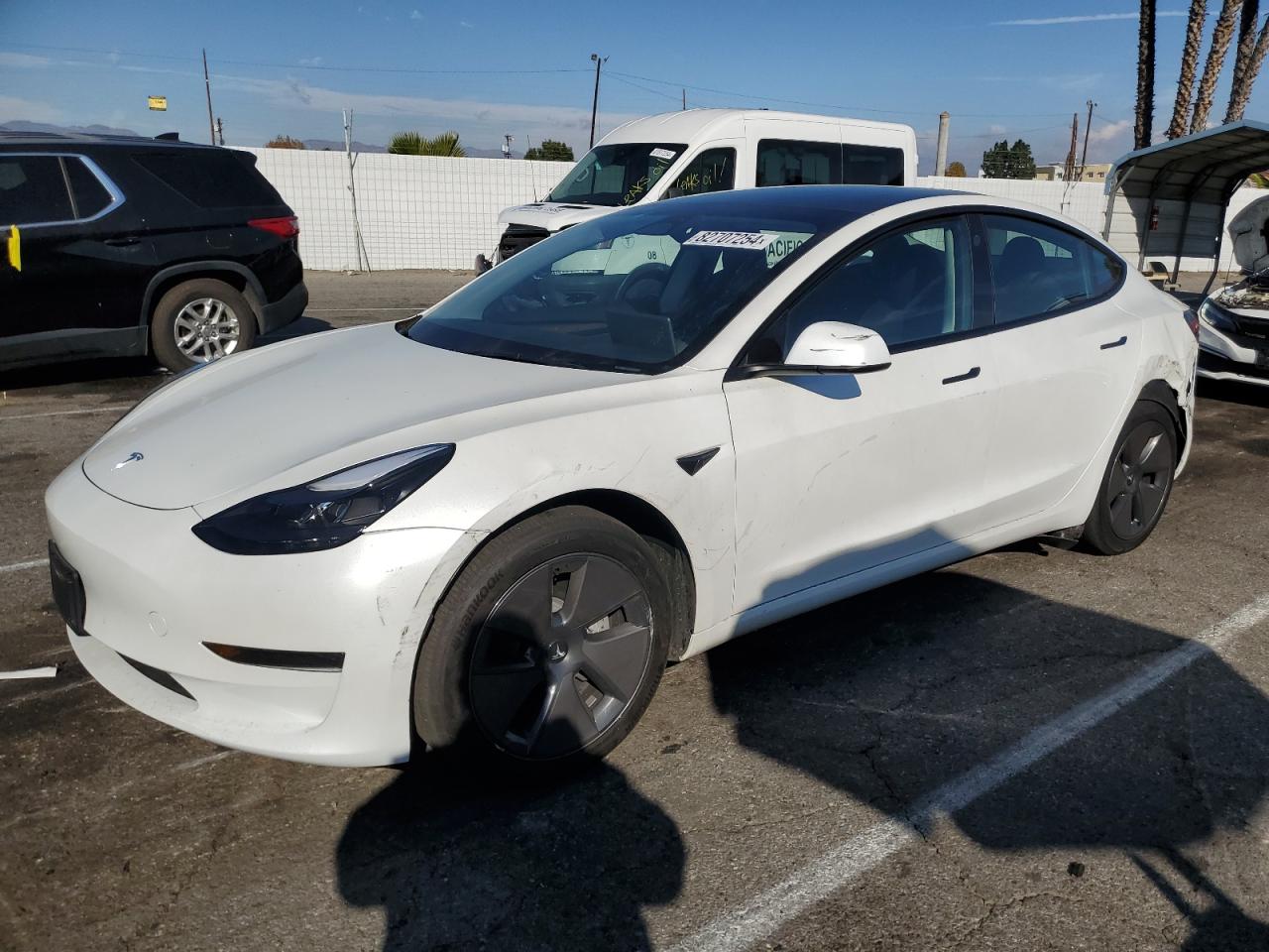 VIN 5YJ3E1EA6PF696817 2023 TESLA MODEL 3 no.1