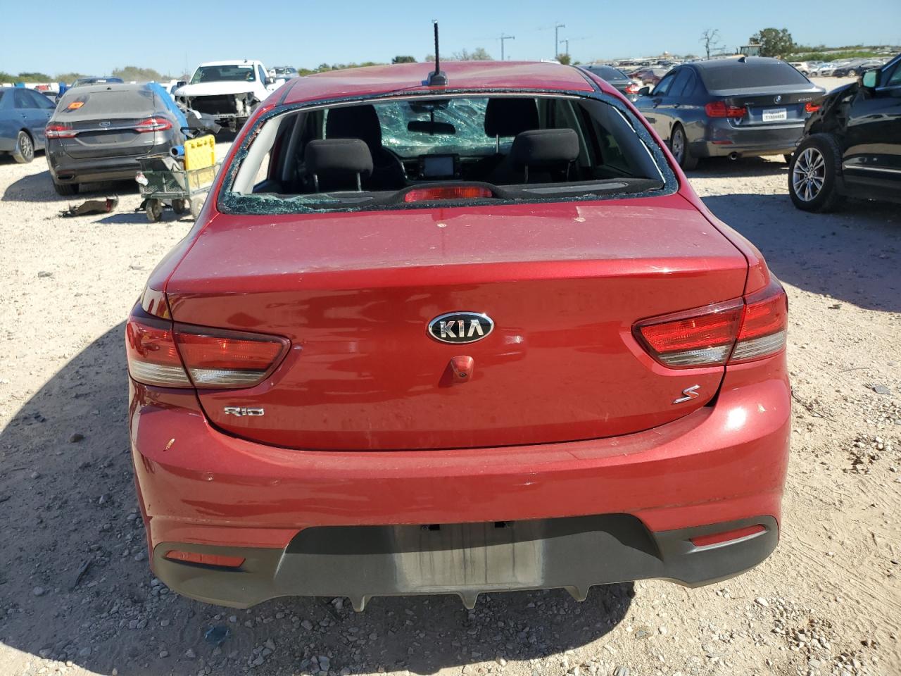 2020 Kia Rio Lx VIN: 3KPA24AD9LE344395 Lot: 80783334