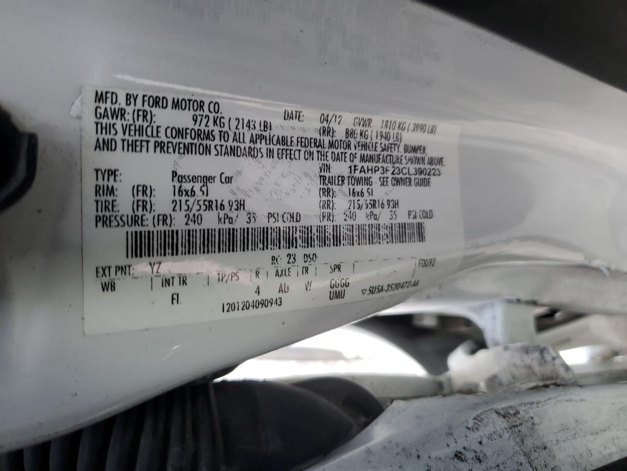 2012 Ford Focus - Image 12