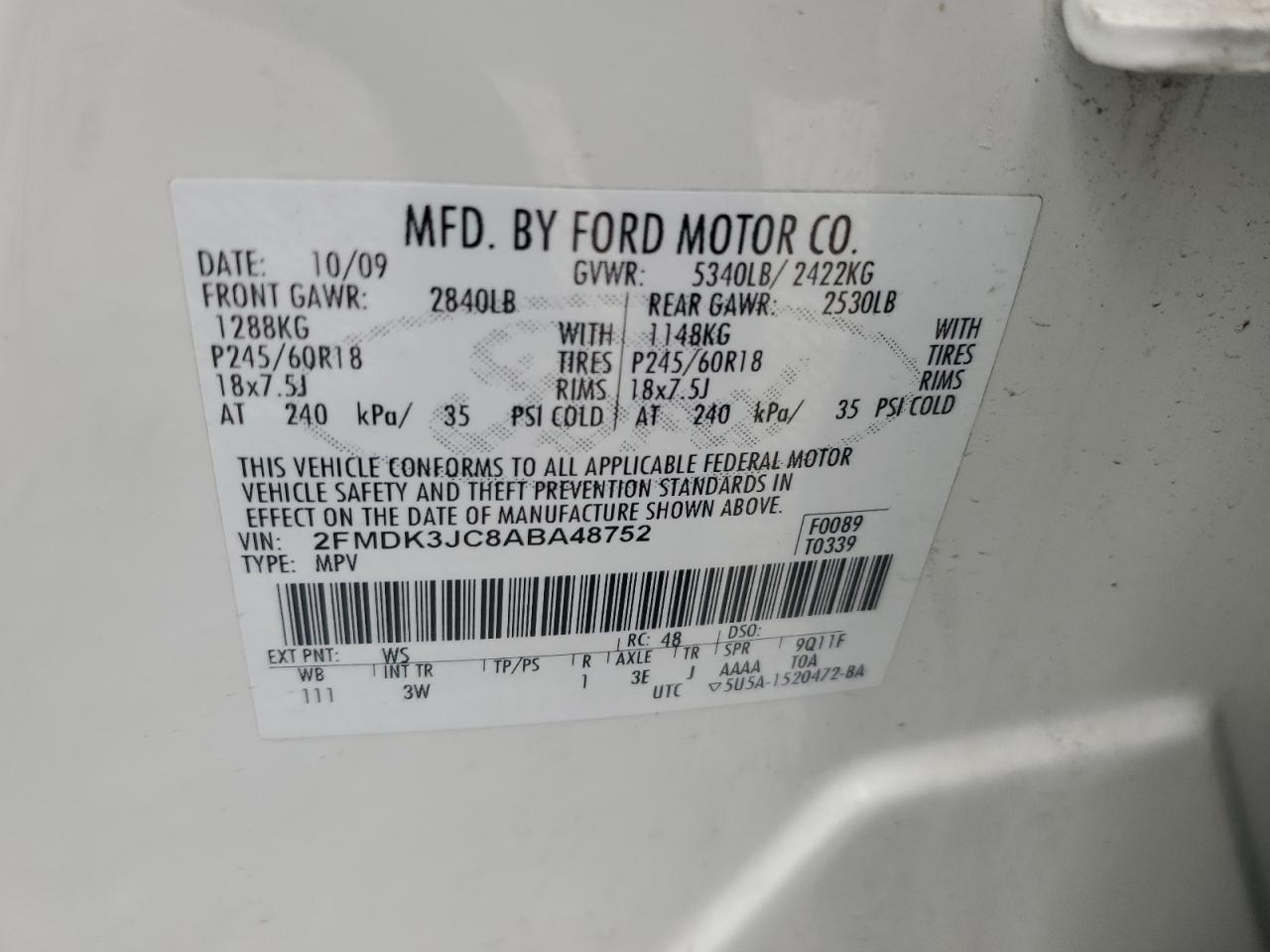 2010 Ford Edge - Image 13