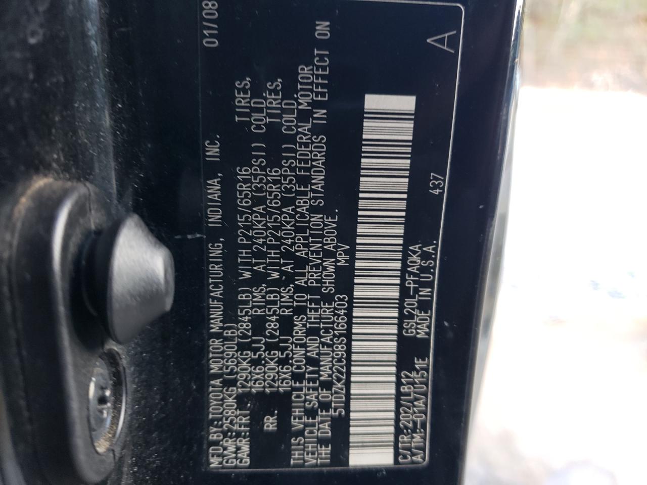 2008 Toyota Sienna - Image 12