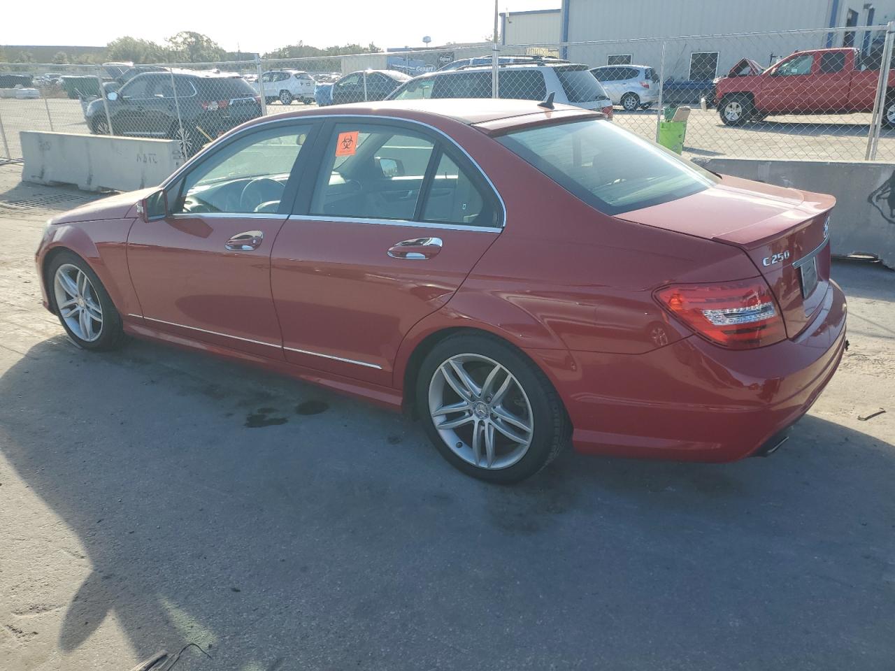 VIN WDDGF4HB5DA782697 2013 MERCEDES-BENZ C-CLASS no.2