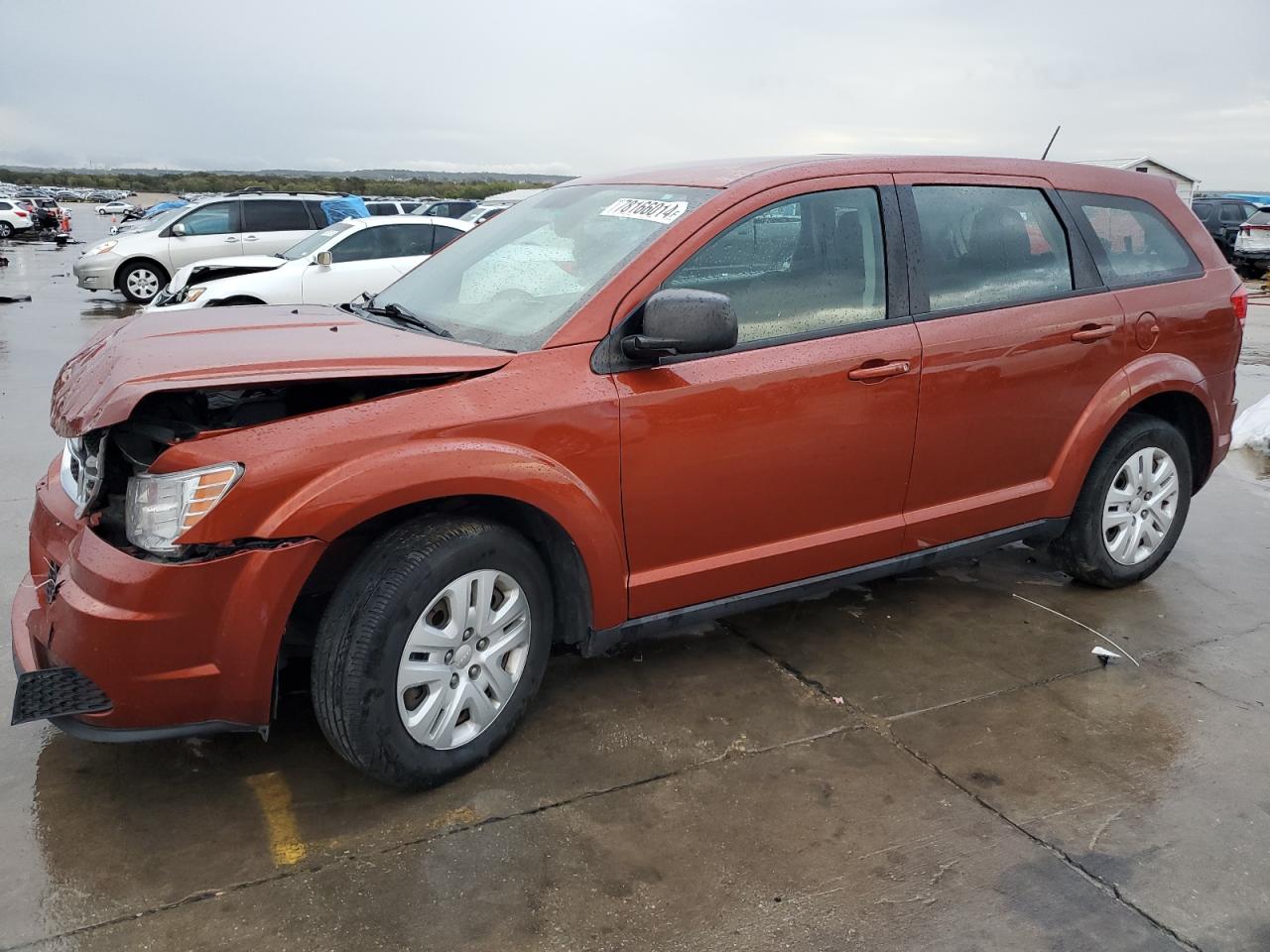 VIN 3C4PDCAB5ET235556 2014 DODGE JOURNEY no.1