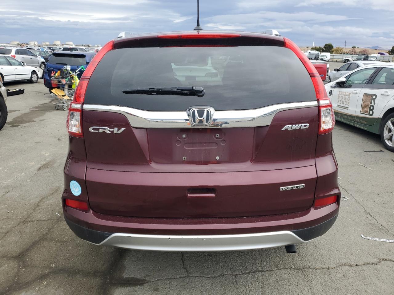 2015 Honda Cr-V Touring VIN: 5J6RM4H94FL068406 Lot: 81986134