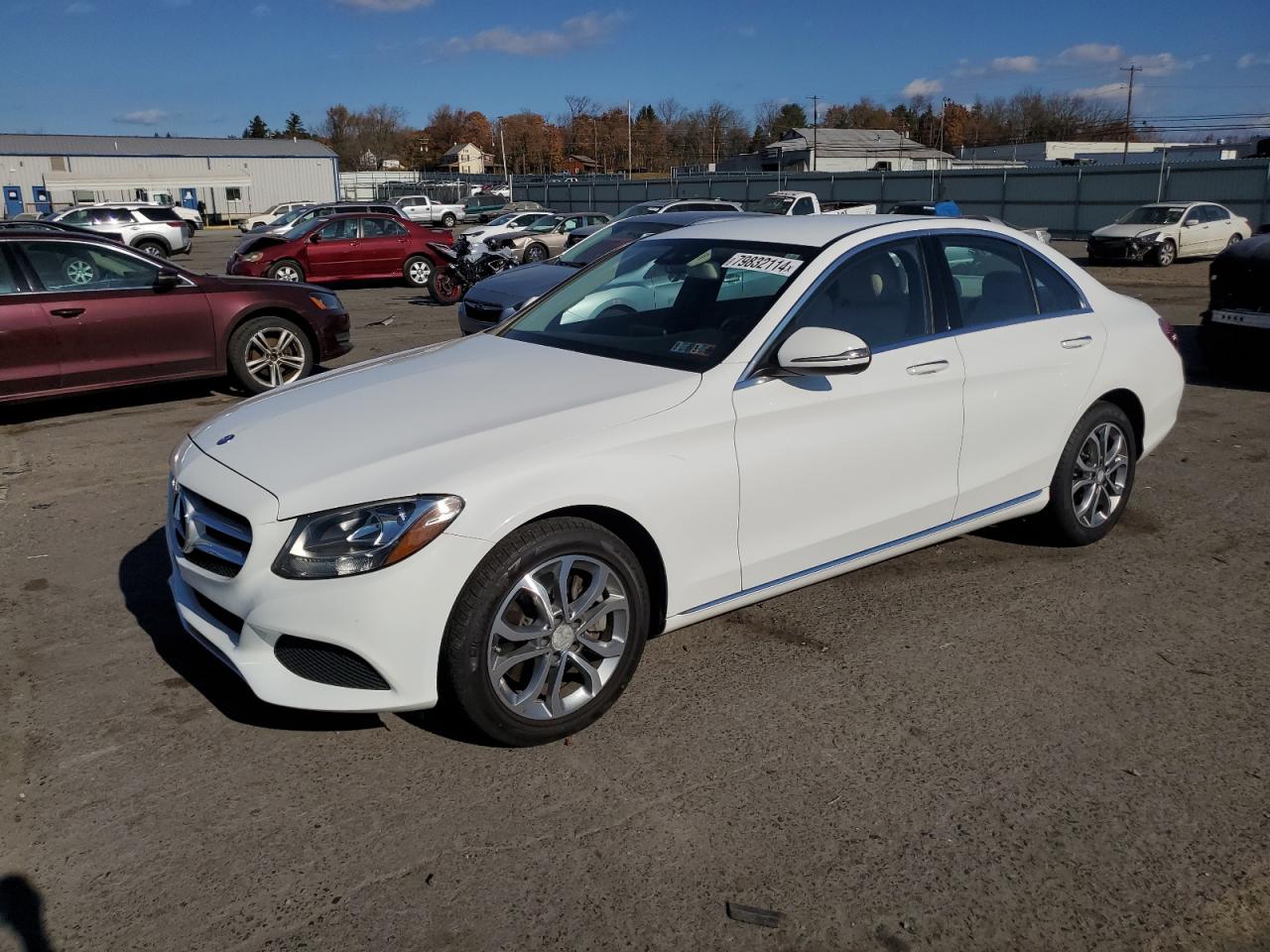 VIN 55SWF4KB5GU125262 2016 MERCEDES-BENZ C-CLASS no.1