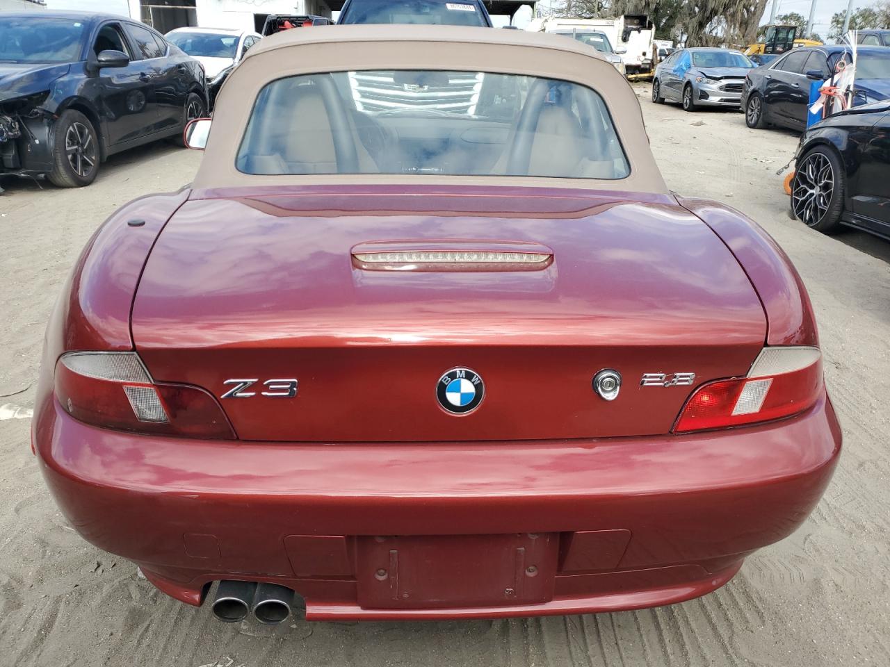 2000 BMW Z3 2.8 VIN: 4USCH3346YLF43480 Lot: 81309814