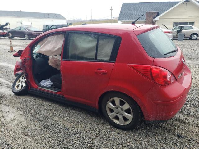  NISSAN VERSA 2012 Czerwony