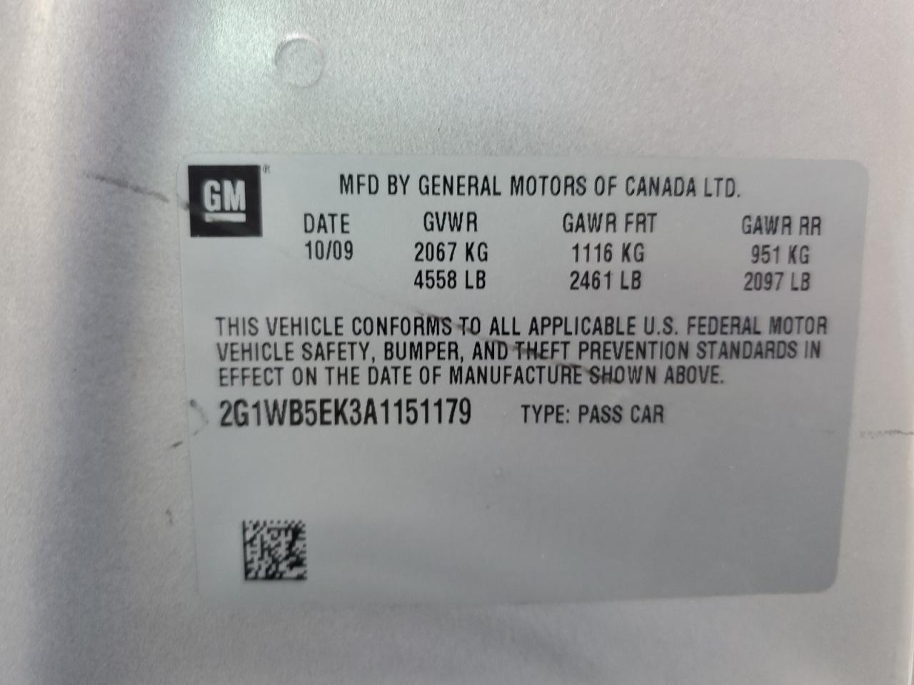2010 Chevrolet Impala - Image 12