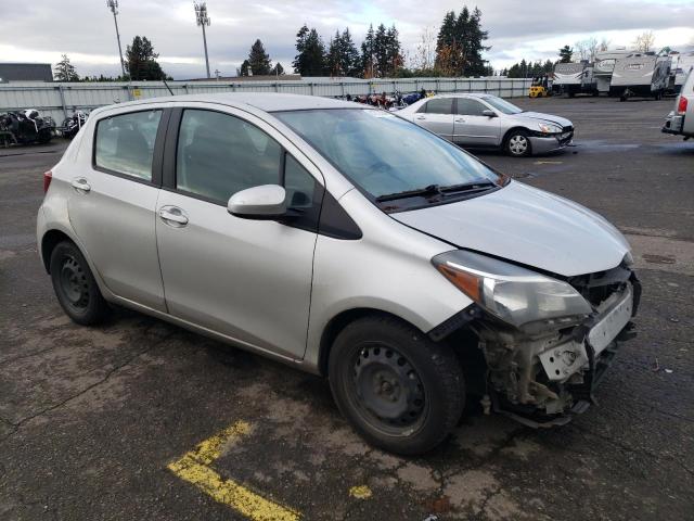  TOYOTA YARIS 2016 Srebrny