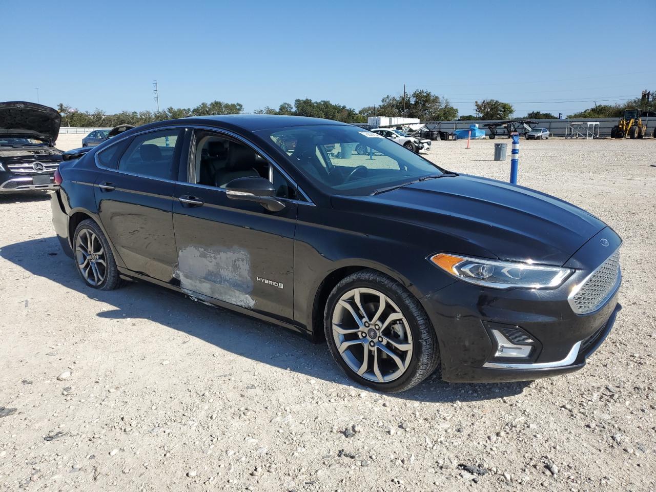 2019 Ford Fusion Titanium VIN: 3FA6P0RU0KR181816 Lot: 79830254