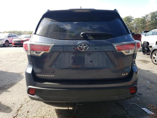  TOYOTA HIGHLANDER 2014 Granatowy