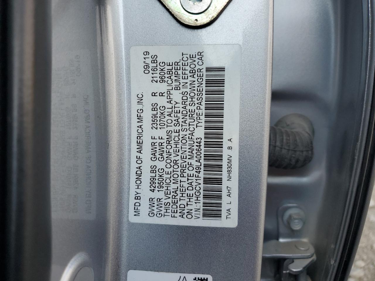 2020 Honda Accord - Image 12