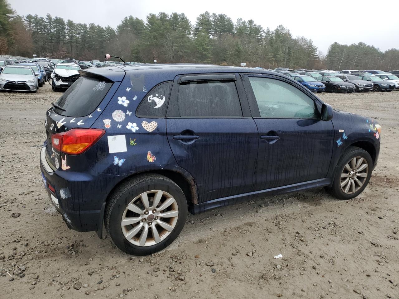 2011 Mitsubishi Outlander Sport Se VIN: JA4AR4AU7BZ008124 Lot: 81429404