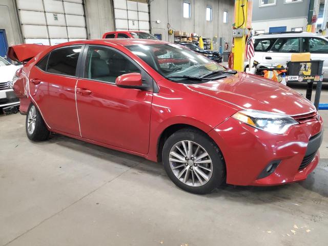 Седаны TOYOTA COROLLA 2014 Красный