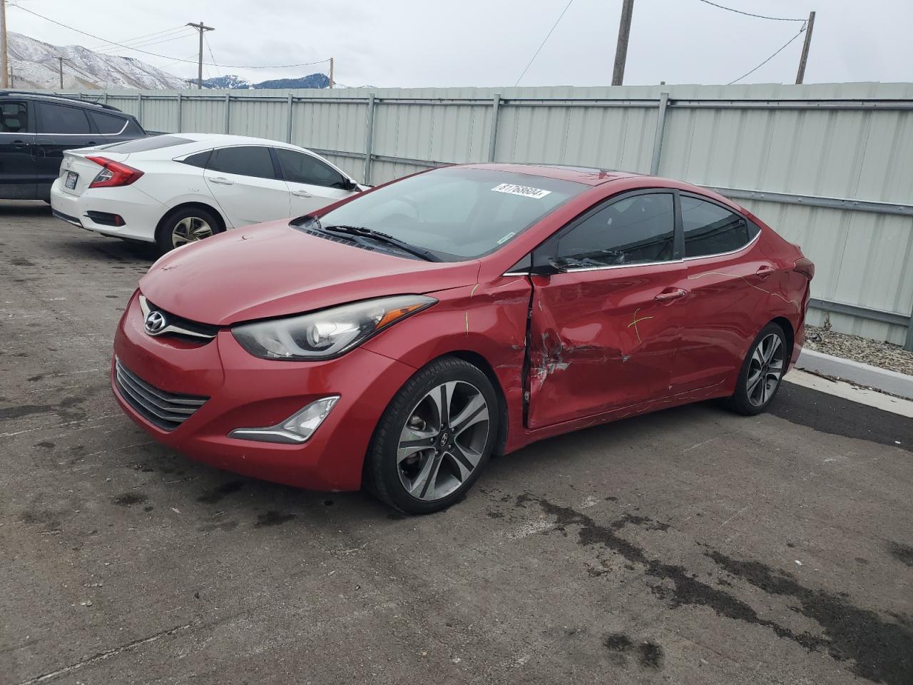 VIN KMHDH4AH2EU204820 2014 HYUNDAI ELANTRA no.1