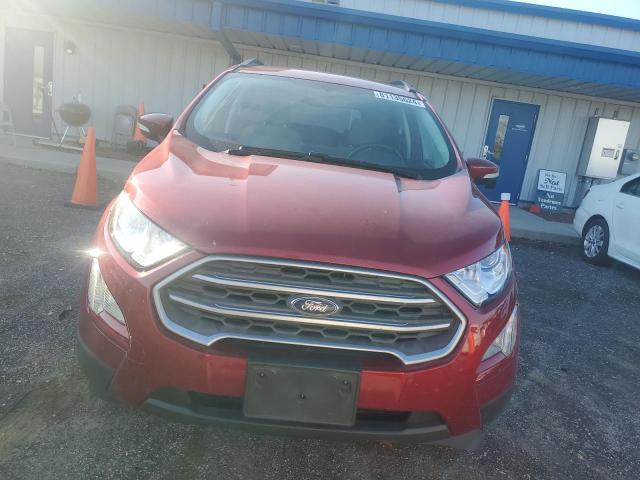  FORD ECOSPORT 2018 Red