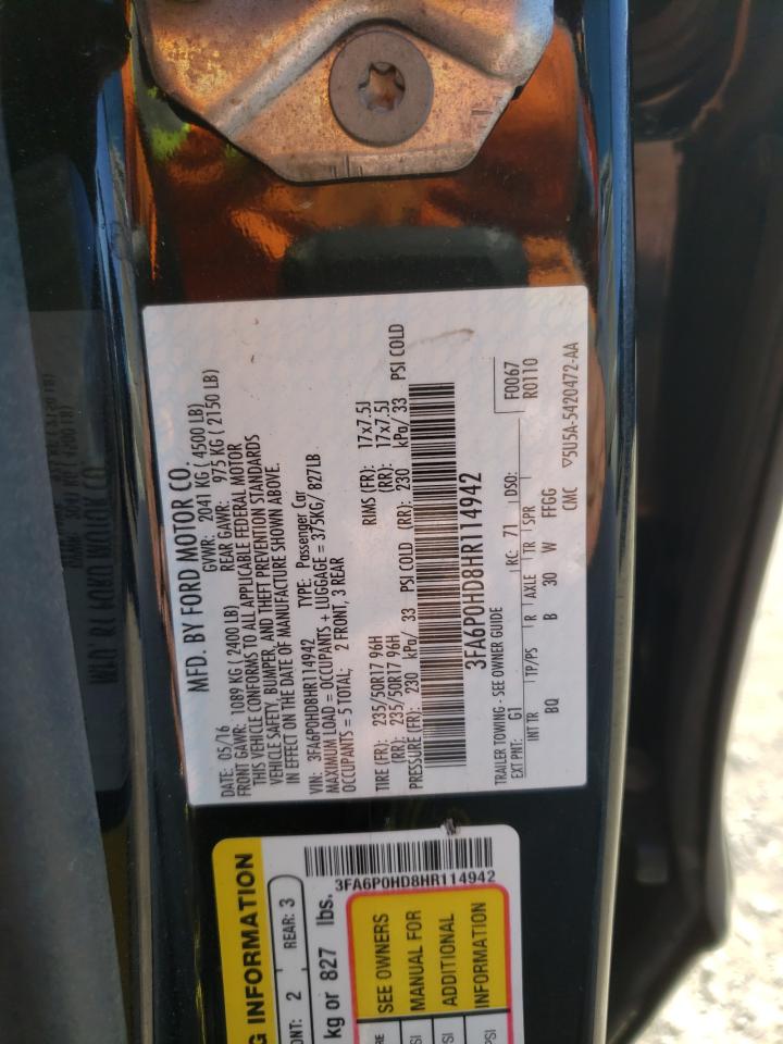 2017 Ford Fusion - Image 12