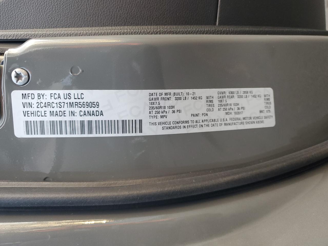2021 Chrysler Pacifica - Image 14