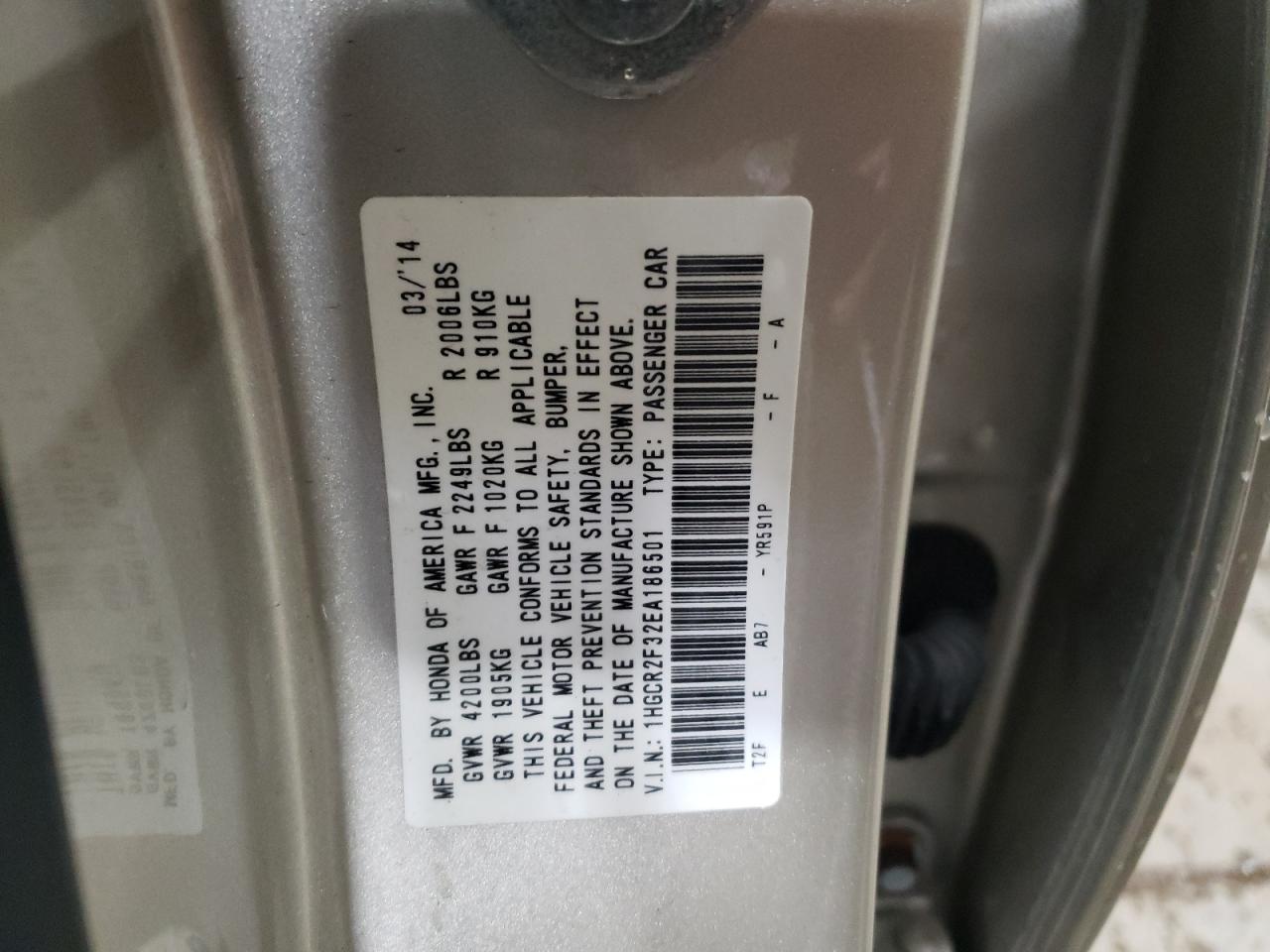 2014 Honda Accord - Image 12