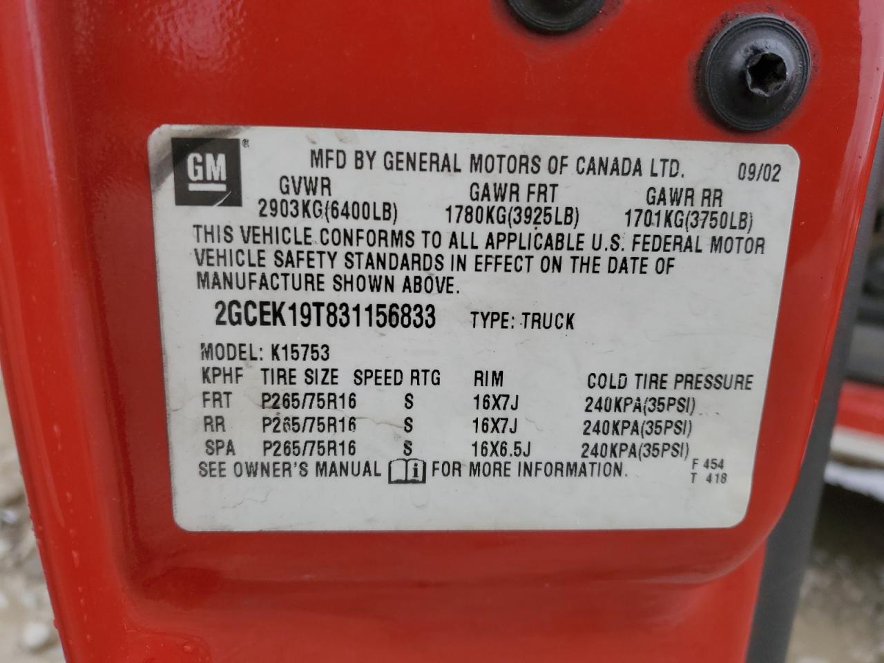 2003 Chevrolet Silverado - Image 15